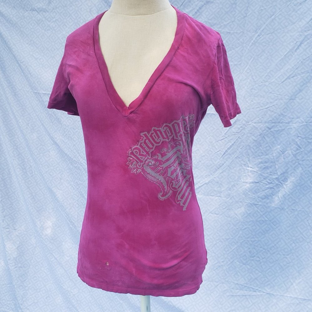 Vintage Red Chapter Pink Ladies T Shirt Soft Short sleeve Graphics Mark Palmer